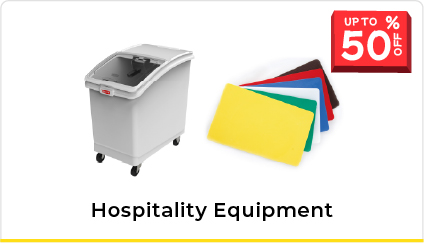 Up To 50% Off Hospitality Equip