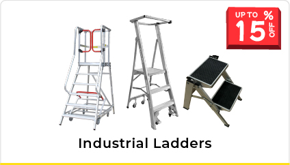 Up to 15% Off Industrial Ladders