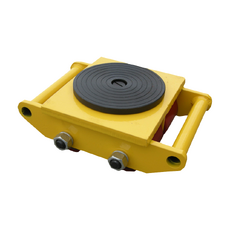 8 Tonne Rated Load Skates - Rubber Top - 6 Load Wheels