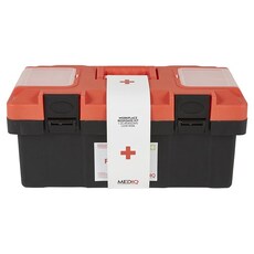 Workplace Response First Aid Kit in Plastic Tackle Box 