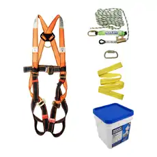 Roof Workers Kit - Entry Level - Safety Harness Fall Protection Kit