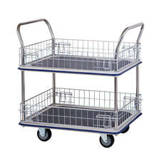 170kg Rated 2 Tier Platform Trolley - Small Size