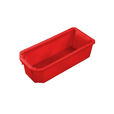 20L Plastic Crate Liver Tray - Red