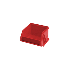 0.5L Plastic Microbin Storage Container - Red