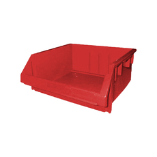24L Plastic Microbin Storage Container - Red