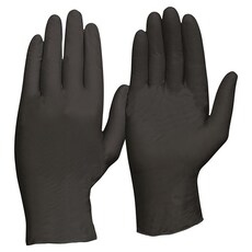 Disposable Nitrlie Powder Free Gloves - Black