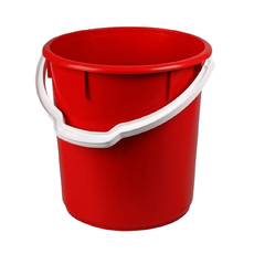 22L Plastic Bucket - Red