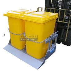 Wheelie Bin Tipper - Double Bin