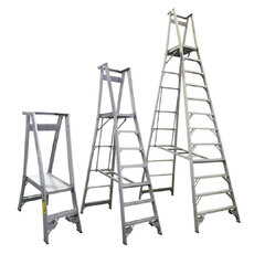 Indalex Aluminium Platform Ladder - 150kg Rated