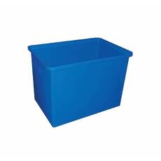 130L Plastic Poly Tank Container -  Blue