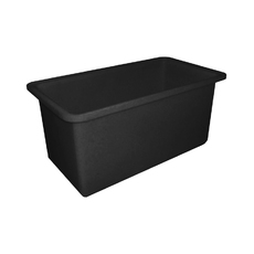 450L Plastic Poly Tank Container- Black