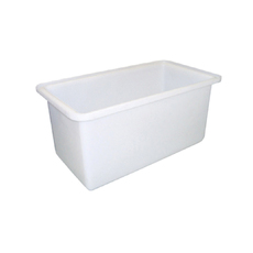 450L Plastic Poly Tank Container - White