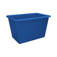 500L Plastic Poly Tank Container -  - Blue