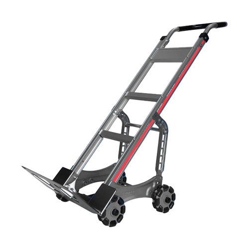 150kg Rated Rotatruck Omni Wheel LITE Aluminium P handle Hand Truck