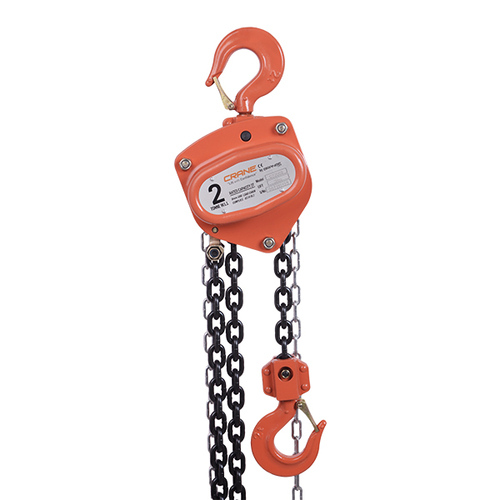 CRANE TOUGH G80 2000kg Chain Block - 3.0m