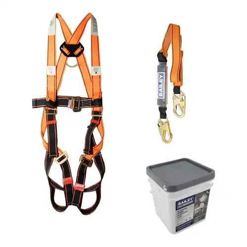 Elevated Work Platform - Professional - Safety Harness Fall Protection Kit