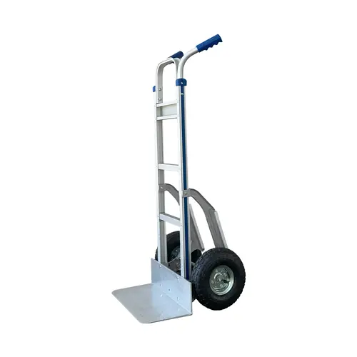 200Kg Rated Aluminium Hand Truck Trolley - Wide Platform Plate