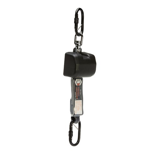 Self Retracting 2.5M Webbing Lanyard with Hardware 