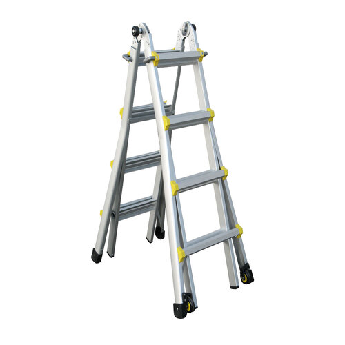 INDALEX 12 Step Aluminium  Multi-Purpose Ladder - 135kg Rated