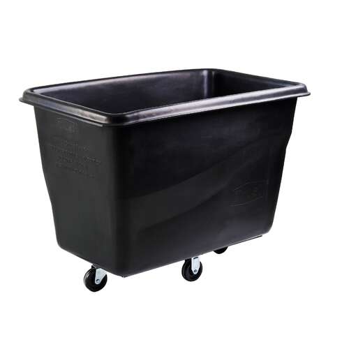 360kg Rated Cube Truck Waste Collection Trolley