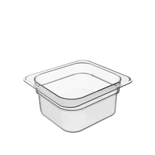 1.6 Litre Cold Food Pan, 1/6 Size, PolyCarbonate, BPA-free