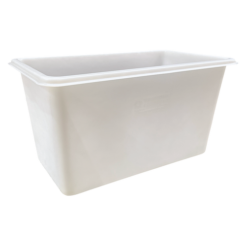 350L Injection Moulded Plastic Tank - White